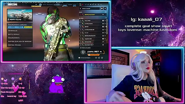 Irinaa Scarlett online show from February 12, 2026, 1:49 am