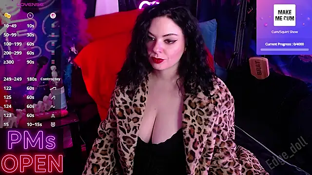 Edge Doll online show from December 5, 2025, 3:38 am