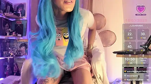 Snapshot of BarbieVenus chatting on March 16, 2025, 10:55 am BarbieVenus online show from March 16, 2025, 10:55 am