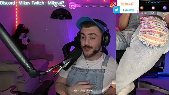 Mikev online show from February 9, 2026, 7:12 pm