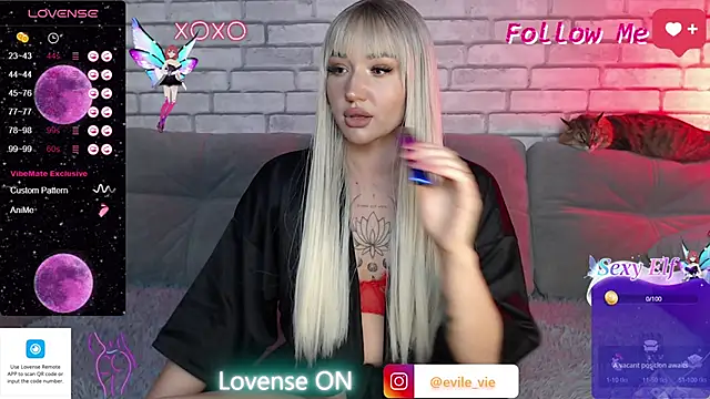 Eva Evile online show from March 2, 2025, 9:43 am