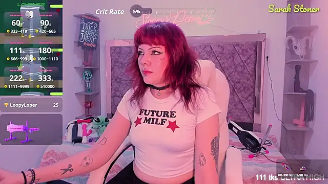 Sarah-Stoner online show from October 1, 2025, 8:24 pm