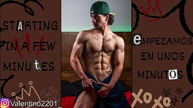 Valentino Xander online show from April 10, 2026, 1:01 am