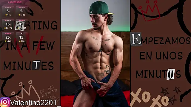 Snapshot of Valentino_Xander chatting on July 16, 2026, 12:29 am Valentino Xander online show from July 16, 2026, 12:29 am