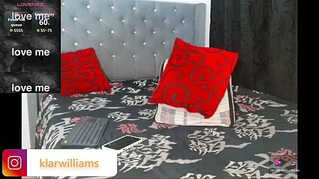 Snapshot of klarwillians chatting on February 10, 2026, 4:22 am klarwillians online show from February 10, 2026, 4:22 am