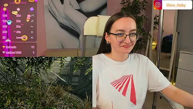 ShiroHeby online show from March 17, 2025, 7:15 pm