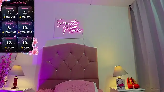 Samanthamillher10 online show from October 12, 2025, 12:39 pm