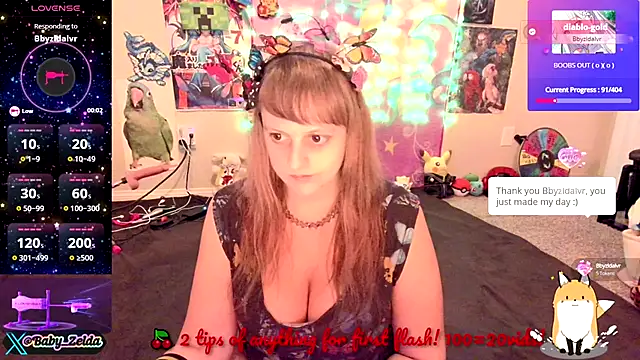 Snapshot of BabyZelda chatting on September 26, 2025, 3:24 am BabyZelda online show from September 26, 2025, 3:24 am