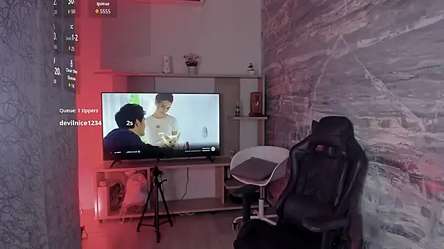 Melany Luv online show from March 9, 2026, 8:56 pm