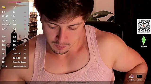 Snapshot of ADAM_BOUTON_ chatting on November 6, 2025, 12:20 pm ADAM BOUTON online show from November 6, 2025, 12:20 pm