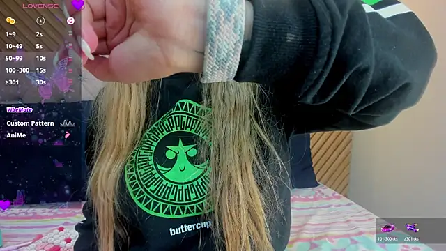 EvaaLovia1 online show from March 27, 2026, 2:07 pm