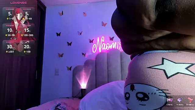 Snapshot of NaomiAsha chatting on December 1, 2025, 11:27 pm NaomiAsha online show from December 1, 2025, 11:27 pm