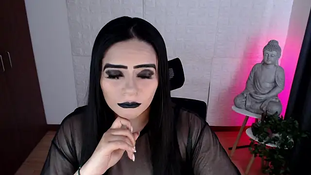 GODDESS EVANS online show from October 3, 2025, 3:24 pm