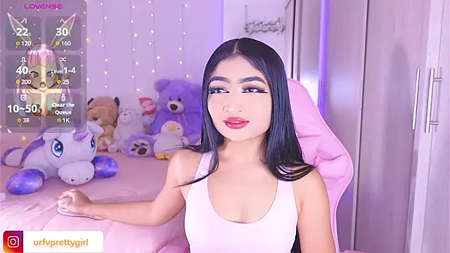 Snapshot of urfavprettygirl chatting on July 23, 2026, 7:38 am urfavprettygirl online show from July 23, 2026, 7:38 am