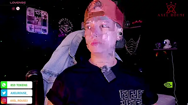AxelRouse 1 online show from September 17, 2025, 4:31 pm