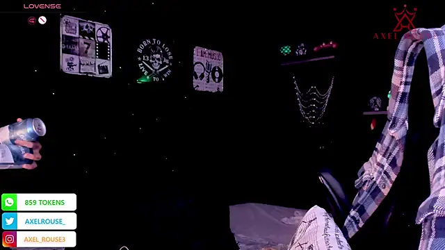 AxelRouse 1 online show from October 10, 2025, 2:12 am