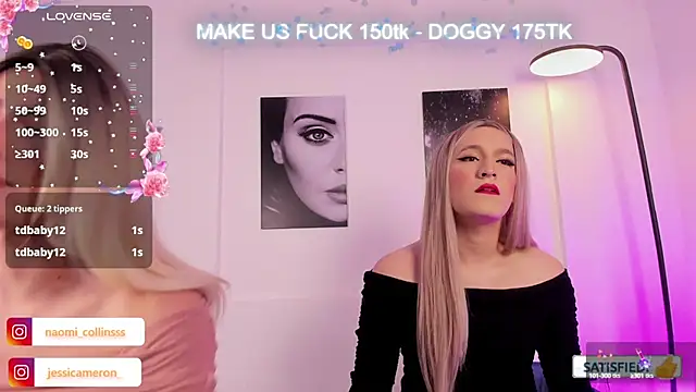 Snapshot of JESSI_NAOMI chatting on February 20, 2025, 1:03 am JESSI NAOMI online show from February 20, 2025, 1:03 am