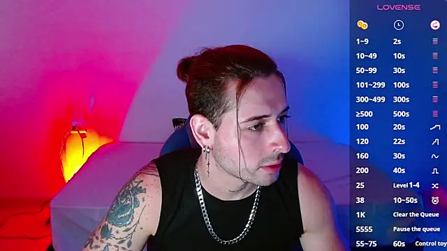 Snapshot of Ares_blue chatting on March 17, 2025, 11:10 am Ares blue online show from March 17, 2025, 11:10 am