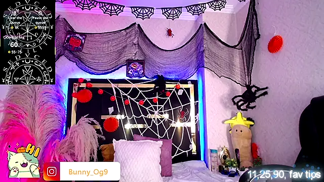 Snapshot of Bunny_O chatting on November 6, 2025, 8:24 pm Bunny O online show from November 6, 2025, 8:24 pm