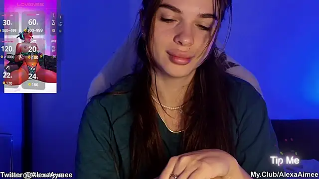 AlexaAimee online show from November 16, 2025, 11:08 pm