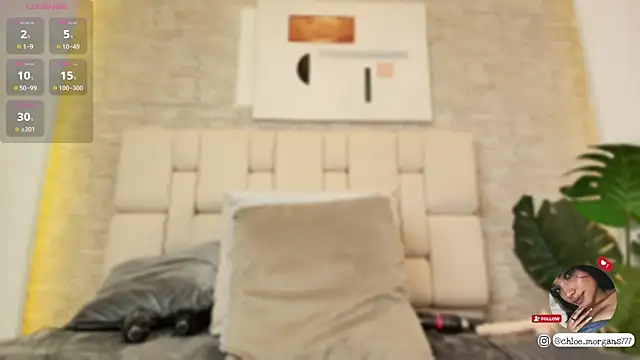 Chloe Morgans online show from March 5, 2025, 10:43 pm