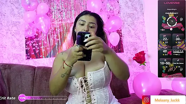 Melannyy  online show from November 25, 2025, 2:01 am