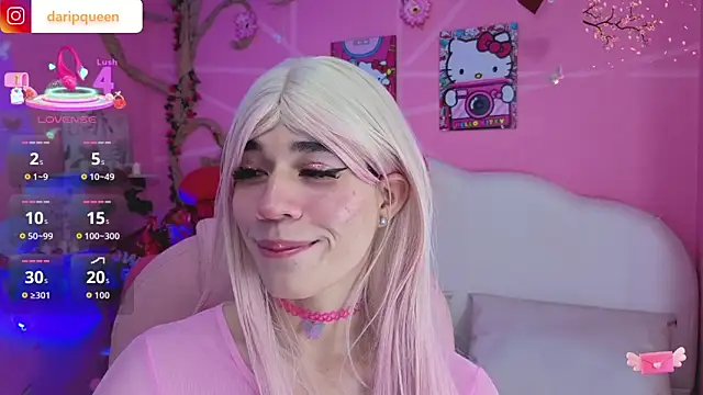 DaripQueen online show from March 4, 2026, 2:03 pm