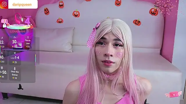 DaripQueen online show from October 28, 2025, 2:49 pm