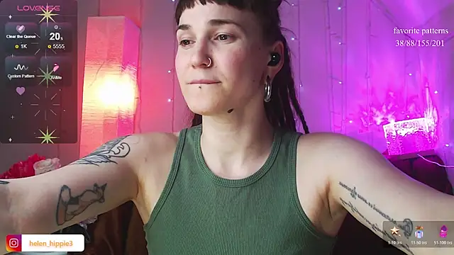 FoxRineHelen online show from April 15, 2026, 11:05 pm