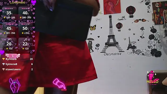 FernandaEloisa online show from February 25, 2025, 8:32 pm