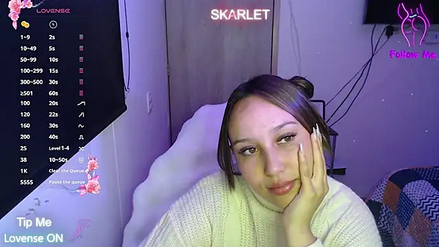 Snapshot of Skarlet_Adams28 chatting on September 28, 2025, 10:28 pm Skarlet Adams28 online show from September 28, 2025, 10:28 pm