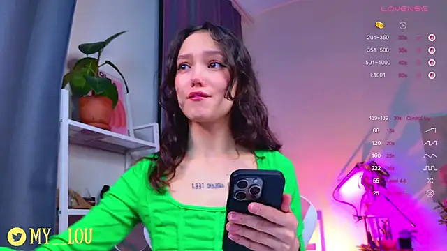 Snapshot of MyLou_ chatting on November 9, 2025, 3:05 pm MyLou online show from November 9, 2025, 3:05 pm