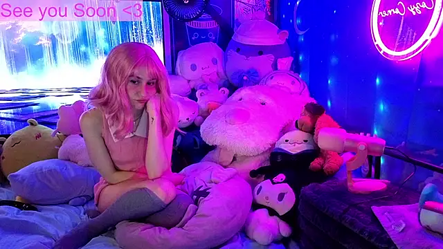 pinkocean3 online show from October 12, 2025, 6:42 pm