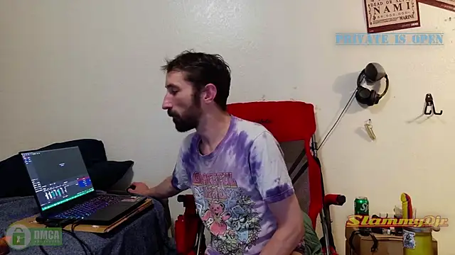 SlammyDjr online show from July 5, 2026, 5:47 am