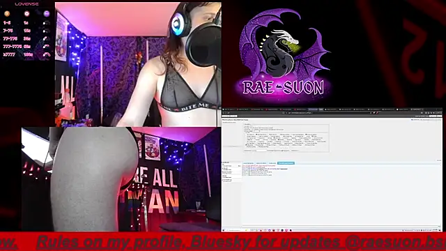Rae-Suon online show from October 11, 2025, 2:12 am