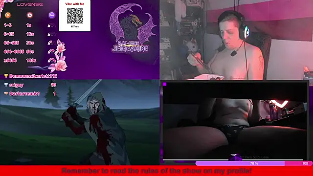 Rae-Suon online show from March 20, 2025, 1:35 am