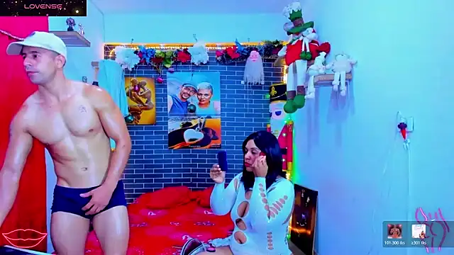 Snapshot of alessandro27yleonora chatting on January 7, 2026, 10:53 am alessandro27yleonora online show from January 7, 2026, 10:53 am