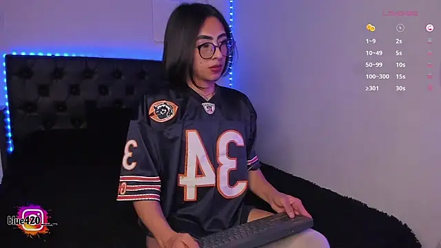 Skyler  blue4 online show from February 22, 2025, 7:03 pm