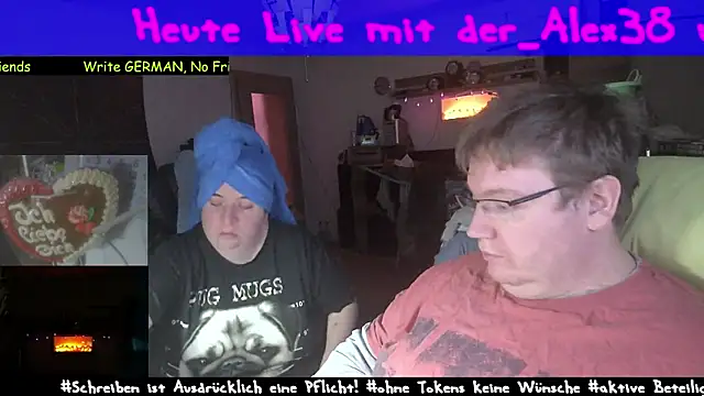 der alex38 online show from March 19, 2025, 8:22 pm