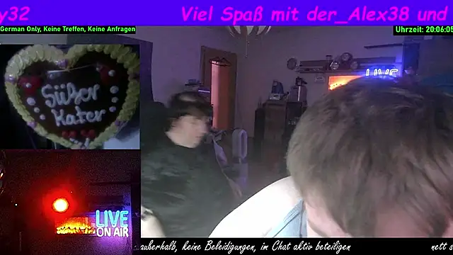 der alex38 online show from November 16, 2025, 7:07 pm