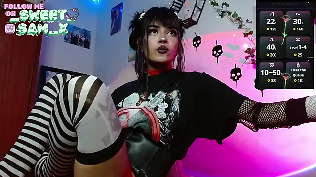 Snapshot of sweet_Samx chatting on January 11, 2025, 6:35 am sweet Samx online show from January 11, 2025, 6:35 am