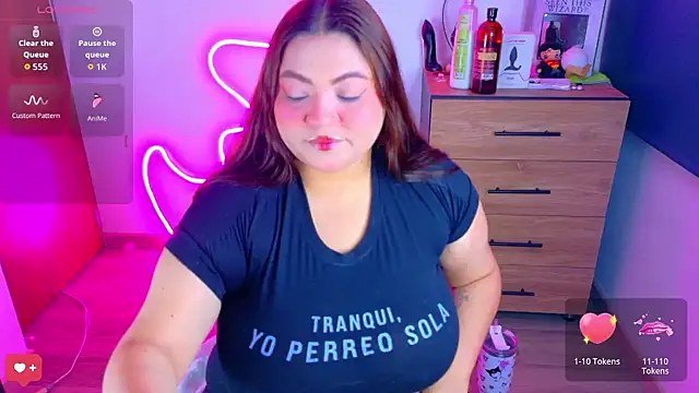 Rebeca charme21 online show from October 6, 2025, 7:20 am