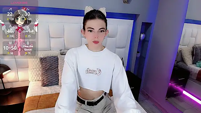 Snapshot of CuteAri chatting on March 3, 2025, 8:21 pm CuteAri online show from March 3, 2025, 8:21 pm