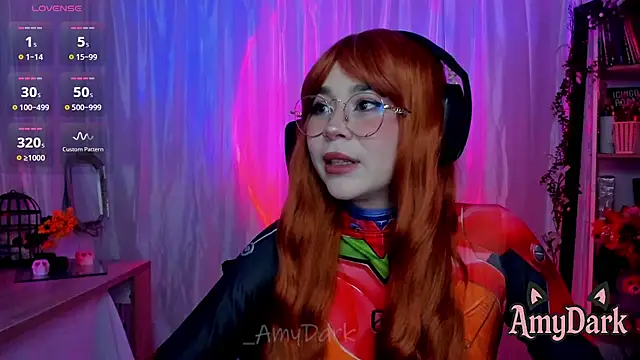  AmyDark online show from November 13, 2025, 11:30 pm