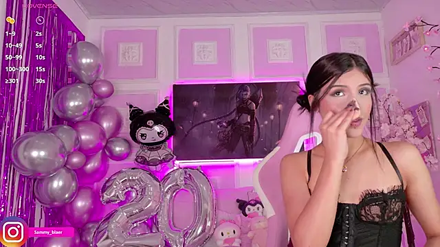 Snapshot of Sammyblaer chatting on February 9, 2026, 12:08 am Sammyblaer online show from February 9, 2026, 12:08 am