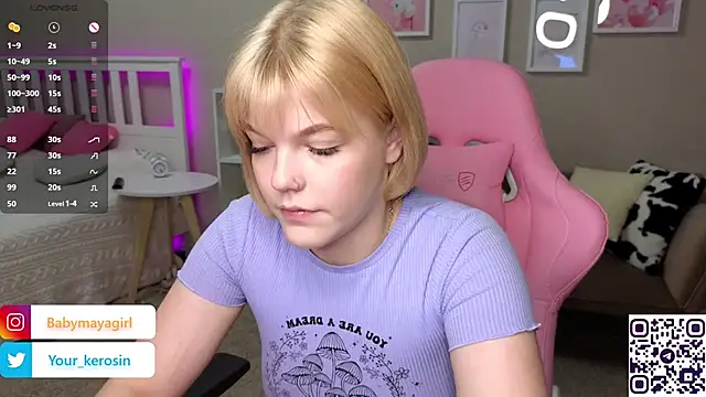 Maya Rave online show from March 20, 2025, 3:45 am