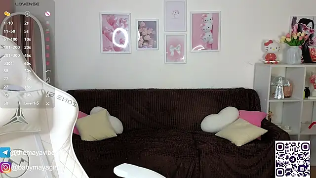 Maya Rave online show from October 25, 2025, 3:38 am