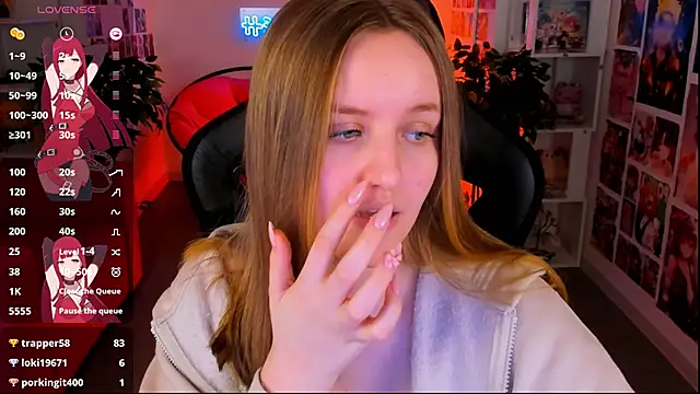 Snapshot of KellyPoter chatting on February 16, 2025, 11:38 am KellyPoter online show from February 16, 2025, 11:38 am