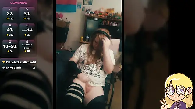 Snapshot of AshThaSissy chatting on February 8, 2025, 3:00 pm AshThaSissy online show from February 8, 2025, 3:00 pm