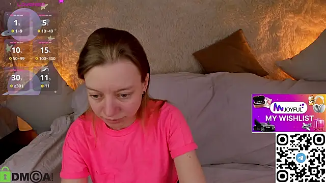 Michelle Blond online show from December 18, 2025, 7:35 am